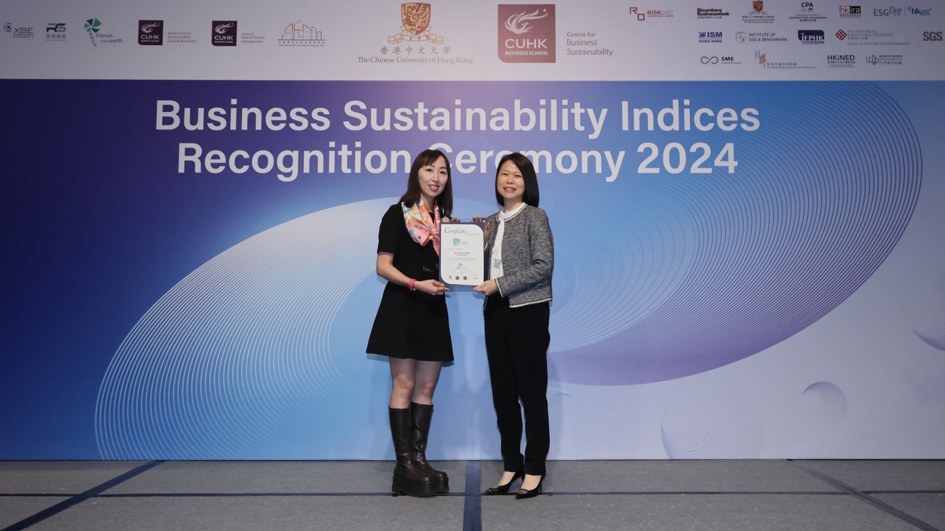 Wynn achieves remarkable results in two CUHK Business Sustainability Indices