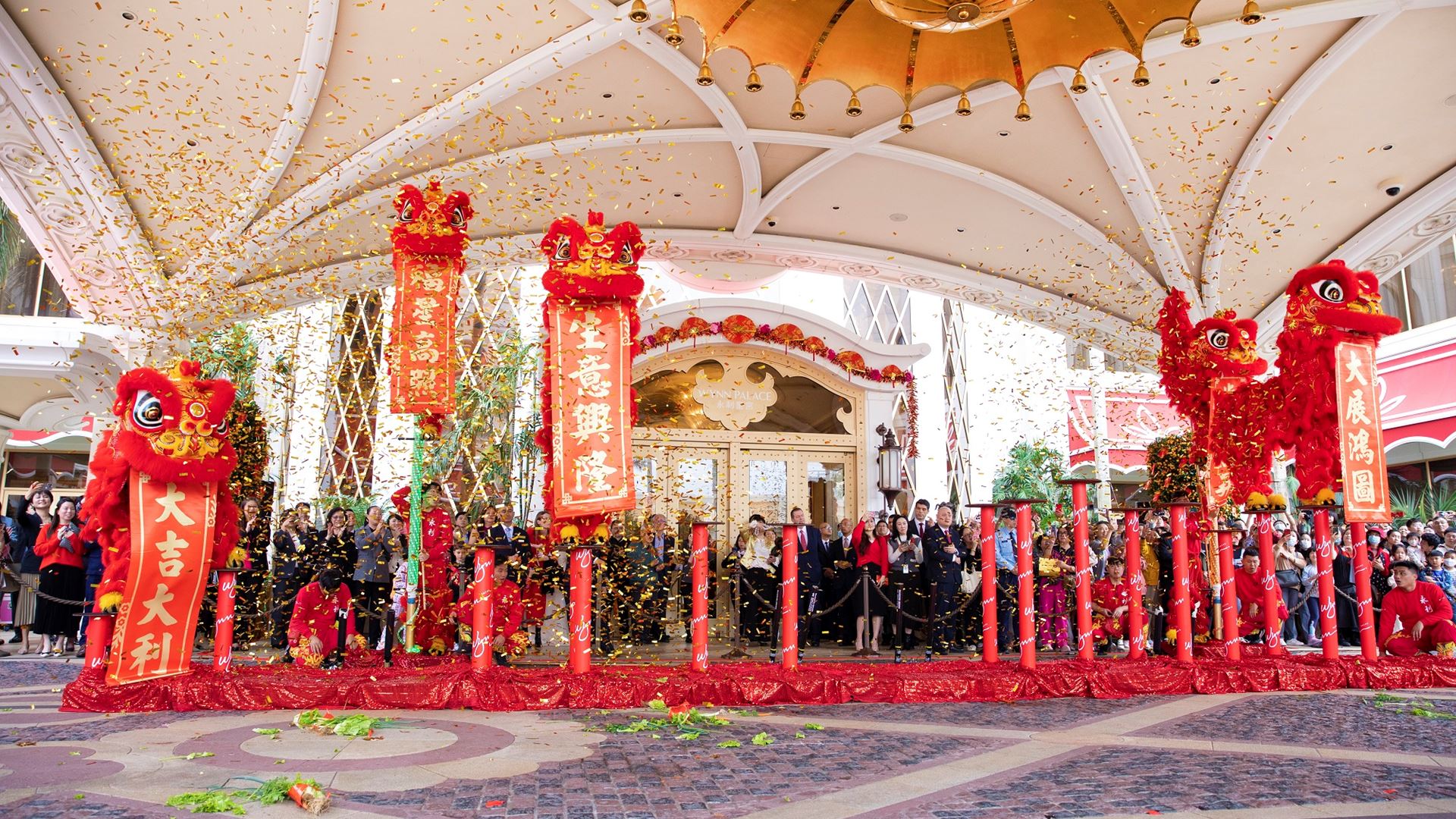 Wynn hosts colorful Dragon and Lion Dance performances to usher in Chinese New Year