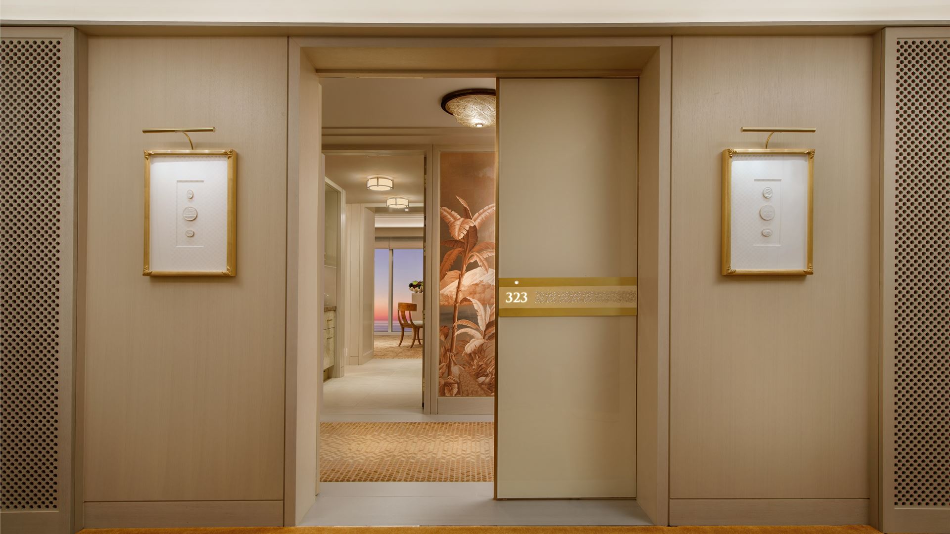 Wynn Al Marjan Island Resort Room Entrance