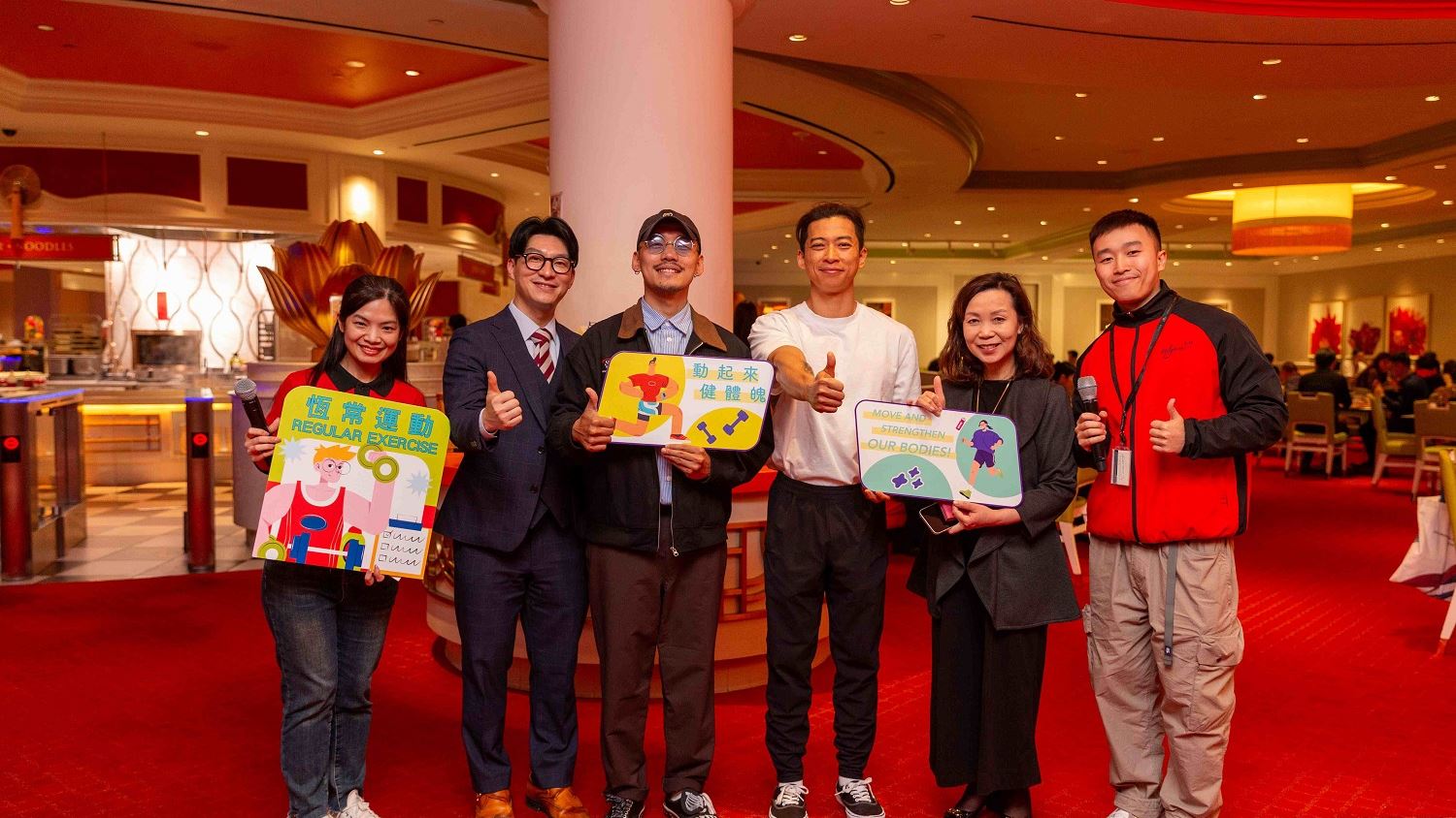 Wynn held the "Wynn Sports Month" campaign to encourage team members to exercise with their loved ones