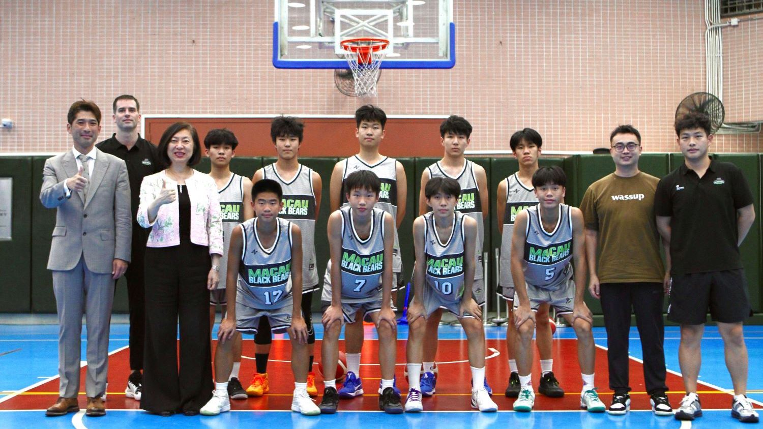 Wynn Care Foundations supports the Macao Black Bears team in joining the Asia Pacific Youth Basketball Tournament 2025