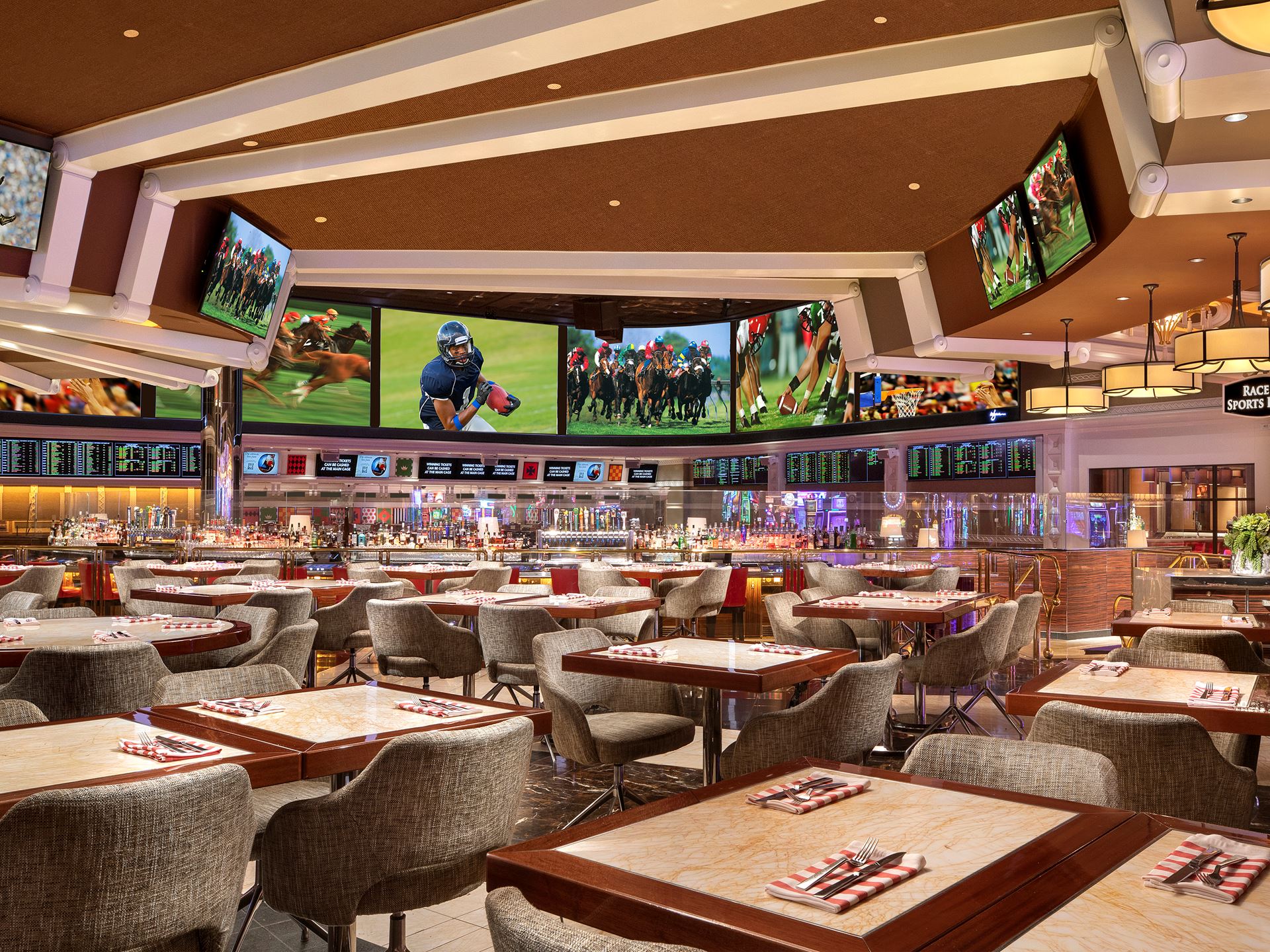 Charlie s Sports Bar View of Sportsbook