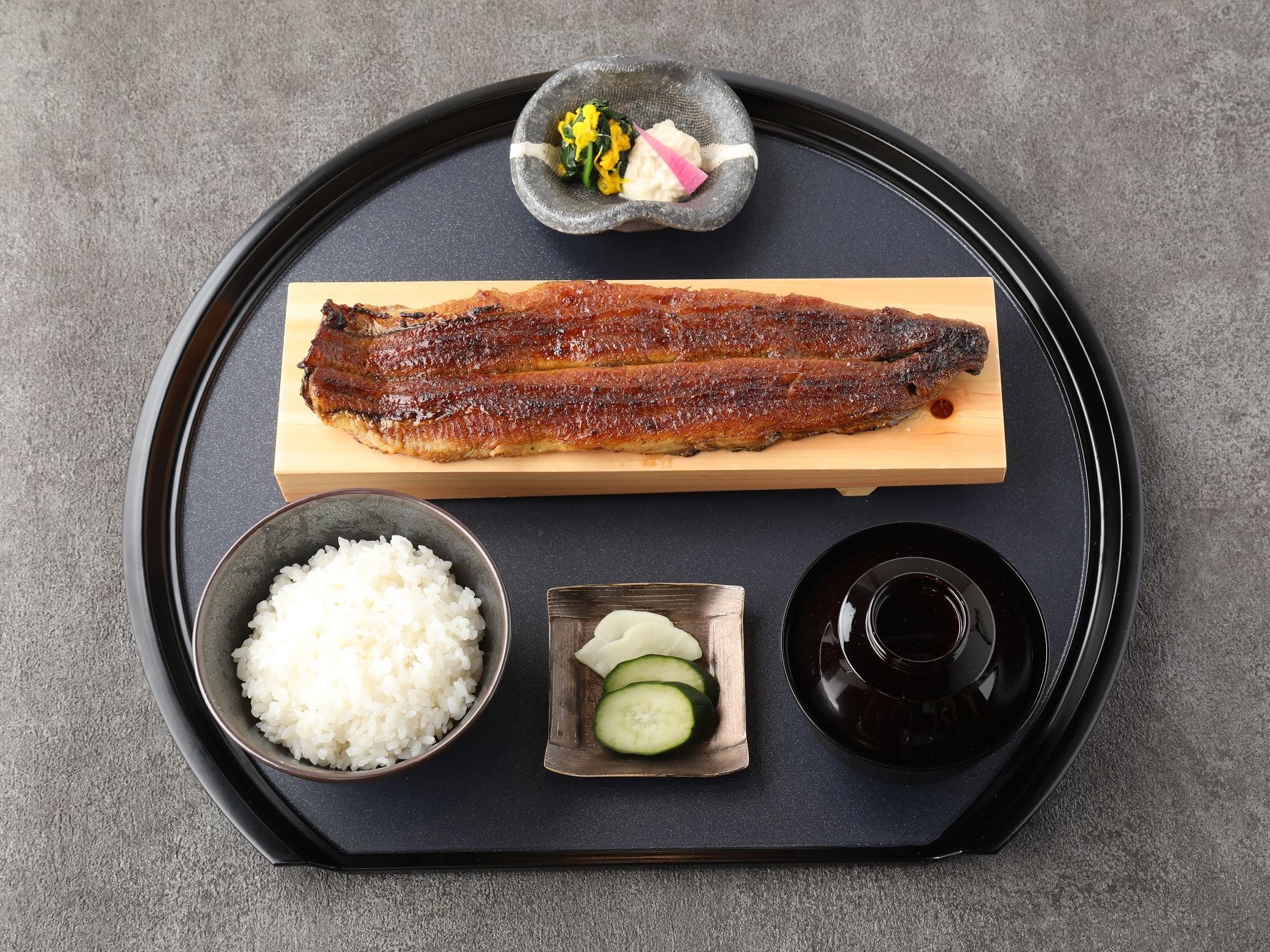 圖六：四代目菊川鰻魚料理菜式 — 名物 一本蒲燒定食