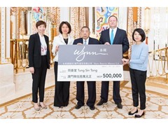 Wynn Donates to Tung Sin Tong for Eleventh Consecutive Year