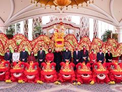 Wynn Welcomes the Year of the Rabbit with Auspicious Lion Dance Performances
