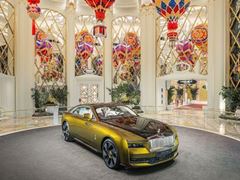 Rolls-Royce SPECTRE Makes a Spectacular Debuts at Wynn Palace