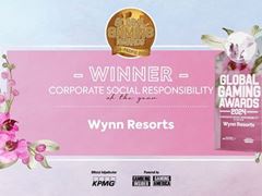 Wynn Receives Corporate Social Responsibility of the Year at the Global Gaming Awards Asia-Pacific 2024