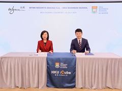 Wynn Partners with HKU Business School to Foster Future Talents in Hospitality with the Memorandum of Understanding