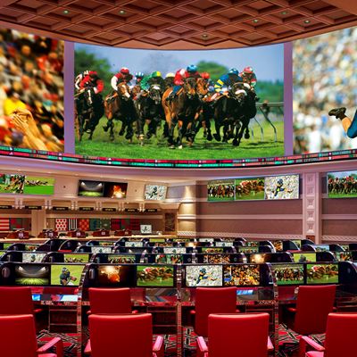 Wynn Race & Sports Book- Screens