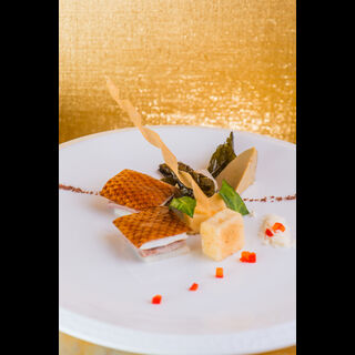 茶香凍鵝肝伴話梅片皮鴨 – 永利軒