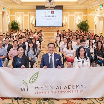 Wynn provides professional training courses to local SMEs