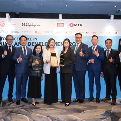 Wynn Becomes the Only Macau Company to Receive the  HKMA "Award for Excellence in Training and Development"
