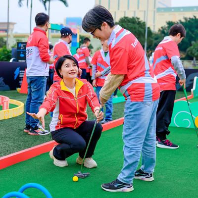 永利联动特奥会与亚巡赛球星举办“高尔夫球体验日”