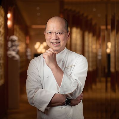 Chef Tam Kwok Fung, Executive Chef of Chef Tam's Seasons at Wynn Palace joins hands with  Wynn Las Vegas to prepare the