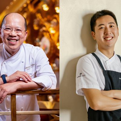 Chef Tam Kwok Fung of Chef Tam's Seasons (Macao) x Chef Park Seung-hun of Hansik  Goo (Hong Kong)