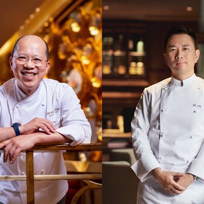 Chef Tam Kwok Fung of Chef Tam's Seasons (Macao) x Chef Wu Rong of Meet the Bund  (Shanghai)