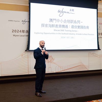 Wynn hosts professional training seminar for SMEs to boost competitiveness