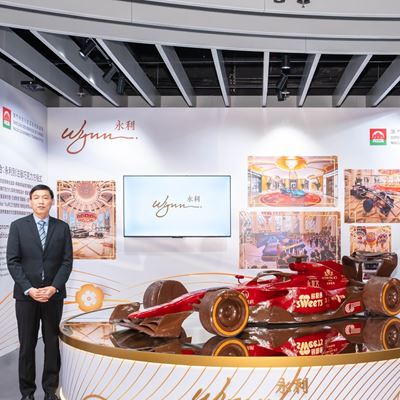 The Wynn Special Chocolate F1 is on display at the Macao Grand Prix Museum now through January 20, 2025e