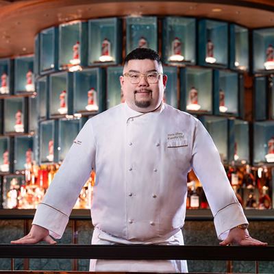 Executive Chef Henry Zhang of Drunken Fish, the new restaurant at Wynn Macau, will present a Baron Philippe de Rothschil