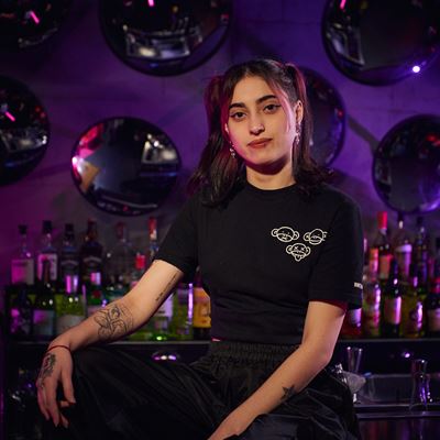 Lucila Calichio, Bar Manager and Bartender of Tres Monos