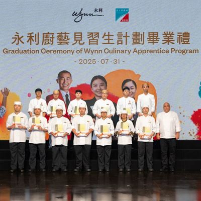 All 14 apprentices who graduated from Wynn Culinary Apprentice Program have been promoted to the Commis position