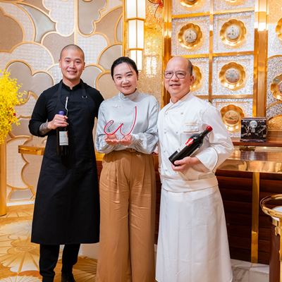 Wynn pairs award winning Chinese wines with dishes at various culinary events its signature restaurants