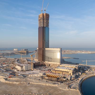 Wynn Al Marjan Island Topping Out SE