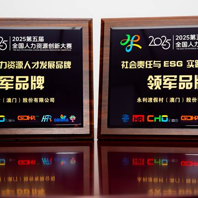 Wynn wins two honors at the 5th National Human Resources Innovation Competition