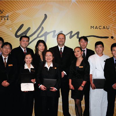 永利澳門首季「鑽石傑出主管」誕生