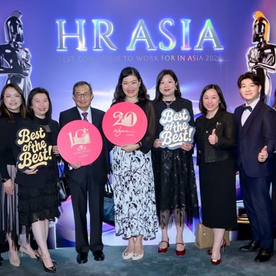 Wynn is honored with the Best Company to Work for in Asia 2026 and People Transformation Award by HR Asia which rec
