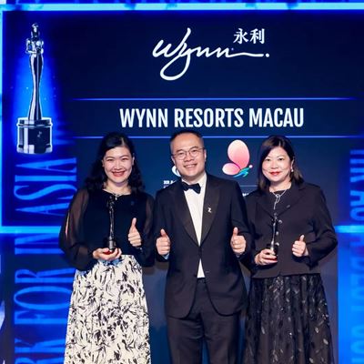 The HR Asia Best Companies to Work for in Asia reflects Wynn s long term commitment to a sustainable HR strategy and