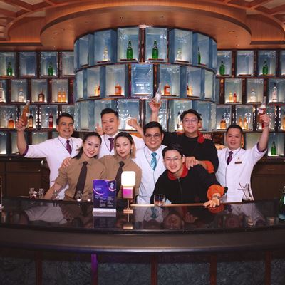 The Closing Brunch at Drunken Fish Wynn Macau featured bartenders from Wing Lei Bar Macao Dry Wave Cocktail Studio