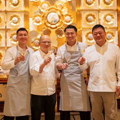 From July 24 to 29 Wynn brought together over 50 international chefs and bartenders for a special edition of Wing Lei B