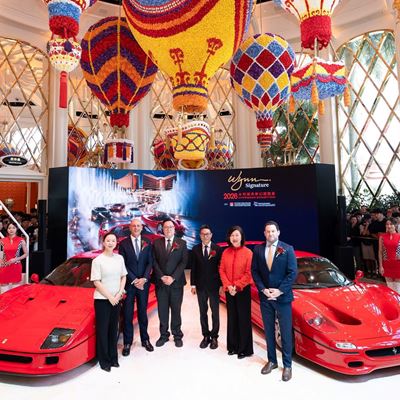 Distinguished guests officiated the opening ceremony for the Wynn Signature 2026 Hypercar Exhibition