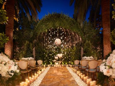 Weddings - Primrose Courtyard Night