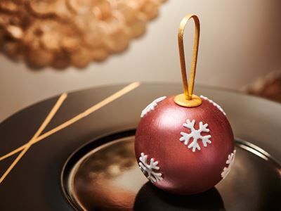 Christmas Ornament – Clementine, Chocolate, Gingerbread Ice Cream