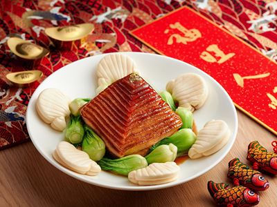 Braised pork belly with bamboo shoot – 99 Noodles (Wynn Macau)