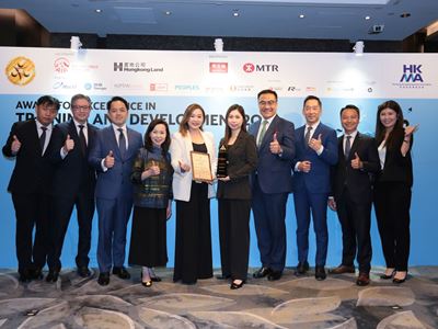 Wynn receives The Hong Kong Management Association (HKMA)