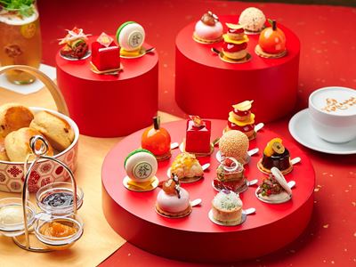 Experience a leisurely Chinese New Year afternoon tea at Café Esplanada