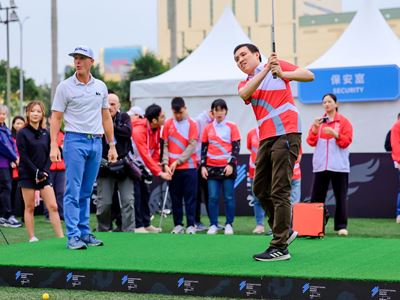 Asian Tour star Berry Henson shared tips and insights of golf with MSO athlete