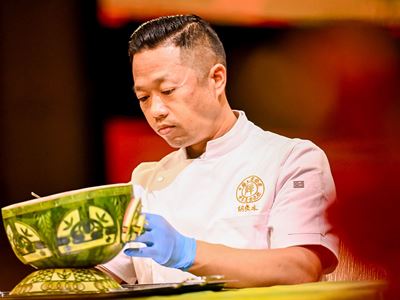 Highly skilled chefs showcase their exceptional culinary artistry