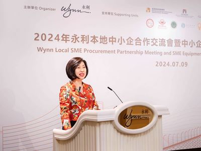 Ms. Linda Chen, President and Vice Chairman of the Board of Wynn Macau, Limited