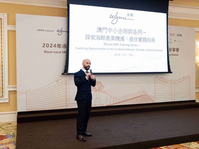 Wynn hosts professional training seminar for SMEs to boost competitiveness