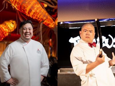 Executive Chef Hironori Maeda x celebrity chef Takayoshi Watanabe