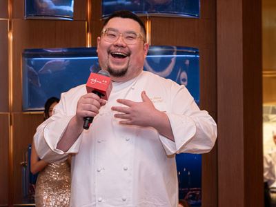 Executive Chef Henry Zhang Zhicheng shares his passion and vision for Drunken Fish with guests.