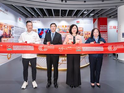 Wynn holds launch ceremony to debut the Wynn Special Chocolate F1 at the Macao Grand Prix Museum