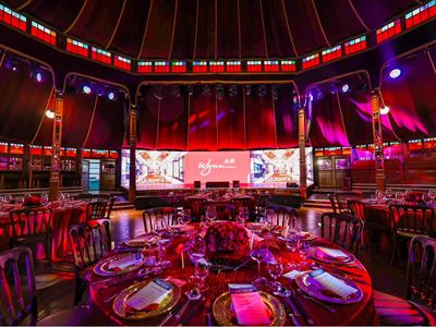 Wynn partnered with Virtuoso to host a Welcome Dinner at Wynn Palace Entertainment Event Marquee