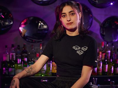 Lucila Calichio, Bar Manager and Bartender of Tres Monos