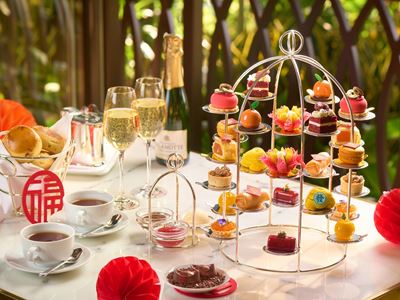 Lakeside Trattoria presents a Chinese New Year-themed Afternoon Tea Set