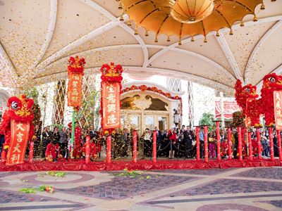 Wynn hosts colorful Dragon and Lion Dance performances to usher in Chinese New Year